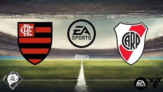 Flamengo x River Plate  Final Conmebol Libertadores  EA FC [upl. by Web567]