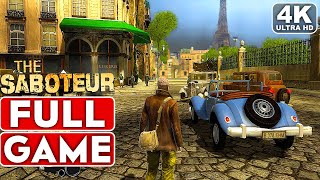 THE SABOTEUR Gameplay Walkthrough Part 1 FULL GAME 4K 60FPS PC  No Commentary [upl. by Enilram]