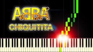 ABBA  Chiquitita  Piano Tutorial [upl. by Dietrich433]