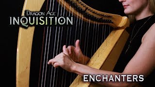 Enchanters Dragon Age Inquisition Tavern Song  violin  harp cover [upl. by Mukerji]