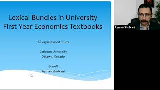 Lexical Bundles in University Textbooks Corpus Study by Ayman Sholkani [upl. by Peery]