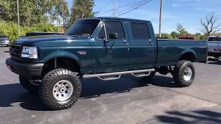 1997 Ford F350 73L POWERSTOKE OBS King Ranch Interior  SOLD [upl. by Sivle]