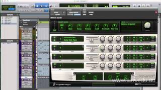 Pro Tools 8 Tutorial  XPAND 2  Pt 1 [upl. by Hanni]