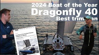 Boat of the Year  Dragonfly 40  tour and interview [upl. by Dworman664]