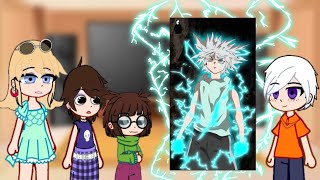 The Loud House sisters react to Lincoln Loud future as Killua Zoldyk  Hunter X Hunter [upl. by Adaurd]