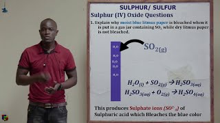 6 Questions Sulphur and Its Properties 2 Chemistry Form 3 [upl. by Leonard]