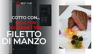 Filetto di manzo cottura sottovuoto bassa temperatura e rigenerazione con BESTFOR Gourmet 1011 [upl. by Elbag]