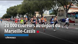 20 000 coureurs au départ du MarseilleCassis ce dimanche [upl. by Undis]