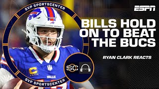 Bucs vs Bills Reaction Buffalo needs to be more consistent – Ryan Clark  SC with SVP [upl. by Naget]