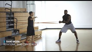 LeBron James  1 hour workout uncut [upl. by Malchy]