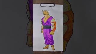 How to draw orange piccolo sketch shorts [upl. by Tedman]