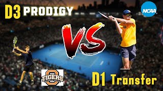 Can D3 Prodigy Win against D1 Transfer  U18 National Prospect [upl. by Tennies467]