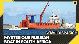 WION Dispatch Mystery deepens over Russian ship found at South Africas Simons Town Naval Base [upl. by Lull801]