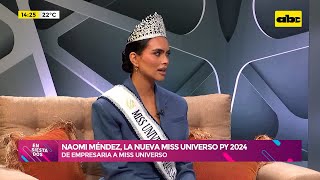 Polémica en Miss Universo Py argentina nacionalizada paraguaya ganó certamen [upl. by Fredkin824]