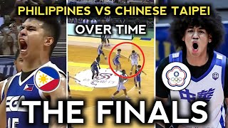 SGA PHILIPPINES VS CHINESE TAIPEI CHINA  OVER TIME [upl. by Leyla]