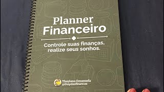 Meu Planner financeiro [upl. by Amle]