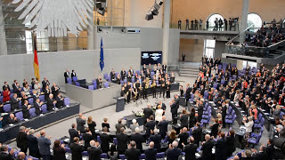 Europahymne Bundestag  Ode an die Freude  Beethoven [upl. by Tades]