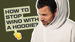 How to Stop Wind with a Hoodie baerskinhoodie [upl. by Eannaj]