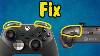 How to Fix LB and RB on XBOX Elite Series 2 Controller repair stuck sticky bumper button problem [upl. by Bradford26]