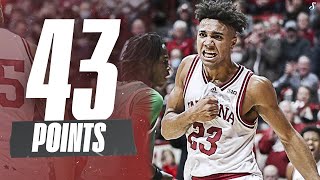 Trayce JacksonDavis Sets IU Record With 43 Points [upl. by Hsiwhem]