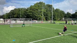 Penalty maken vv Zwanenburg  DCG [upl. by Nottnerb722]