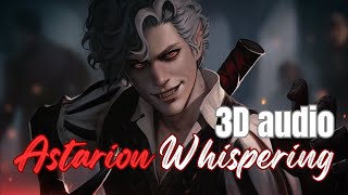 BG3 Astarion whispering voice lines 3D Audio ASMR [upl. by Lavery]