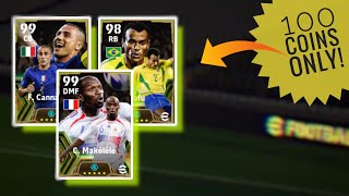 How to get epic C Makelele  F Cannavaro  Cafu from National Guardians efootball 24 Mobile [upl. by Ogu]