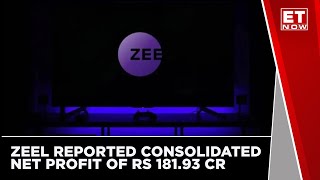 ZEEL Reported Consolidated Net Profit Of Rs 18193 Crore [upl. by Kera]