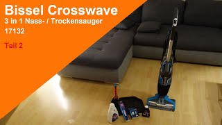 Test Bissel Crosswave 3 in 1 Nass Trockensauger 17132 [upl. by Aisemaj]