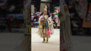 Powwow Dancing 2023 Choctaw Days Powwow  Womens Buckskin Category suite1491 [upl. by Harmonia]