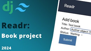 Readr  Django Book App  Tutorial for beginners [upl. by August]