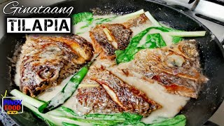 GINATAANG TILAPIA  FILIPINO FOOD  PANLASANG PINOY [upl. by Ecirad]