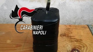 Napoli sequestro botti illegali cè anche la bomba Sinner [upl. by Gardia]