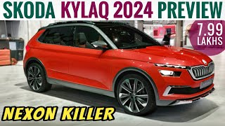 Skoda Kylaq 2024 Review  Its Finally Here  Skoda Kylaq 2025 Model Price  Mini Skoda Kushaq 2024 [upl. by Sophronia]