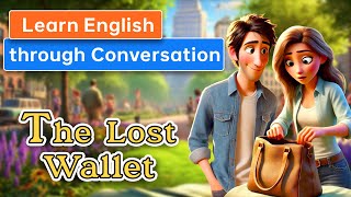 The Lost Wallet  English Conversations [upl. by Noived]