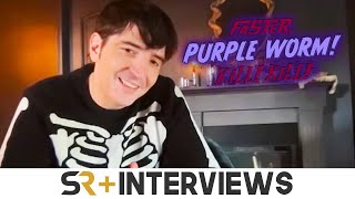 Faster Purple Worm Kill Kill Interview David Dastmalchian On The Suicide Squad Cast Game Nights [upl. by Nile]