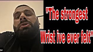 Levan TALKS the Strongest Hand and Wrist he’s ever Felt [upl. by Stein]