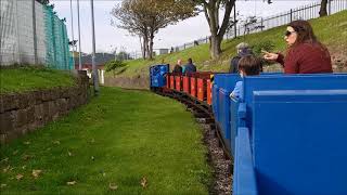 Southport Pleasureland  Lakeside Miniature Railway POV Coaster World [upl. by Minabe51]