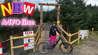 New A470 line at BikePark Wales 🏴󠁧󠁢󠁷󠁬󠁳󠁿 NOW OPEN [upl. by Anirad687]