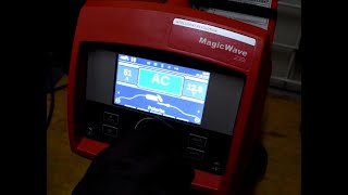 FRONIUS MAGICWAVE 230i  TIG AC DC Obalená elektróda wwwazvarosk [upl. by Ahsekar]