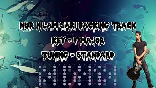 Nur Nilam Sari Search amp Awie  Guitar Solo Backing Track [upl. by Gustav]