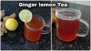 Ginger Lemon Tea  weight loss Tea winter Tea recipe in Tamil [upl. by Diana175]