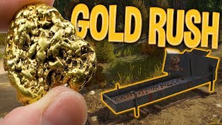 My Gold Mining Operation  First Gold Bar  Gold Rush The Game Gameplay Part 1 [upl. by Chase]