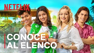 Cielo Grande  Conoce al elenco  Netflix [upl. by Simaj]