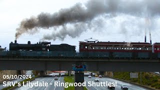 Steamrails Lilydale  Ringwood SteamTait Shuttles 2024 [upl. by Ymassej]