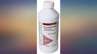 Pyrantel Pamoate Suspension 50mg  mL 16 ounce review [upl. by Alarick]