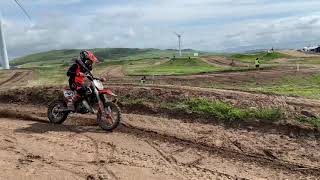 Taylor Dodd 14 Haverigg Route44 Cumbria MX TD14 Autos KTM50 [upl. by Aisinoid]