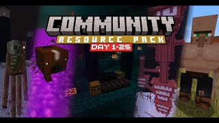 Making a CommunityDriven Resource Pack Day 125 Compilation shorts minecraft texture community [upl. by Tori]