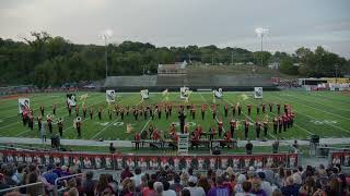 Powell High School Marching Band  Clinch River Classic 2024 Performance [upl. by Neemsaj]