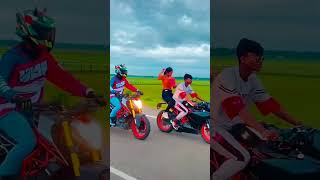 KTM rc250  KTM rc125cc Yamaha stunts  🏍️  automobile rider duke bike bikelover biker [upl. by Pronty]